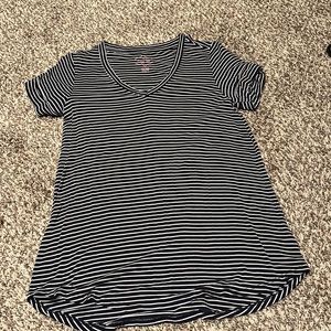 Striped Cozy Tee